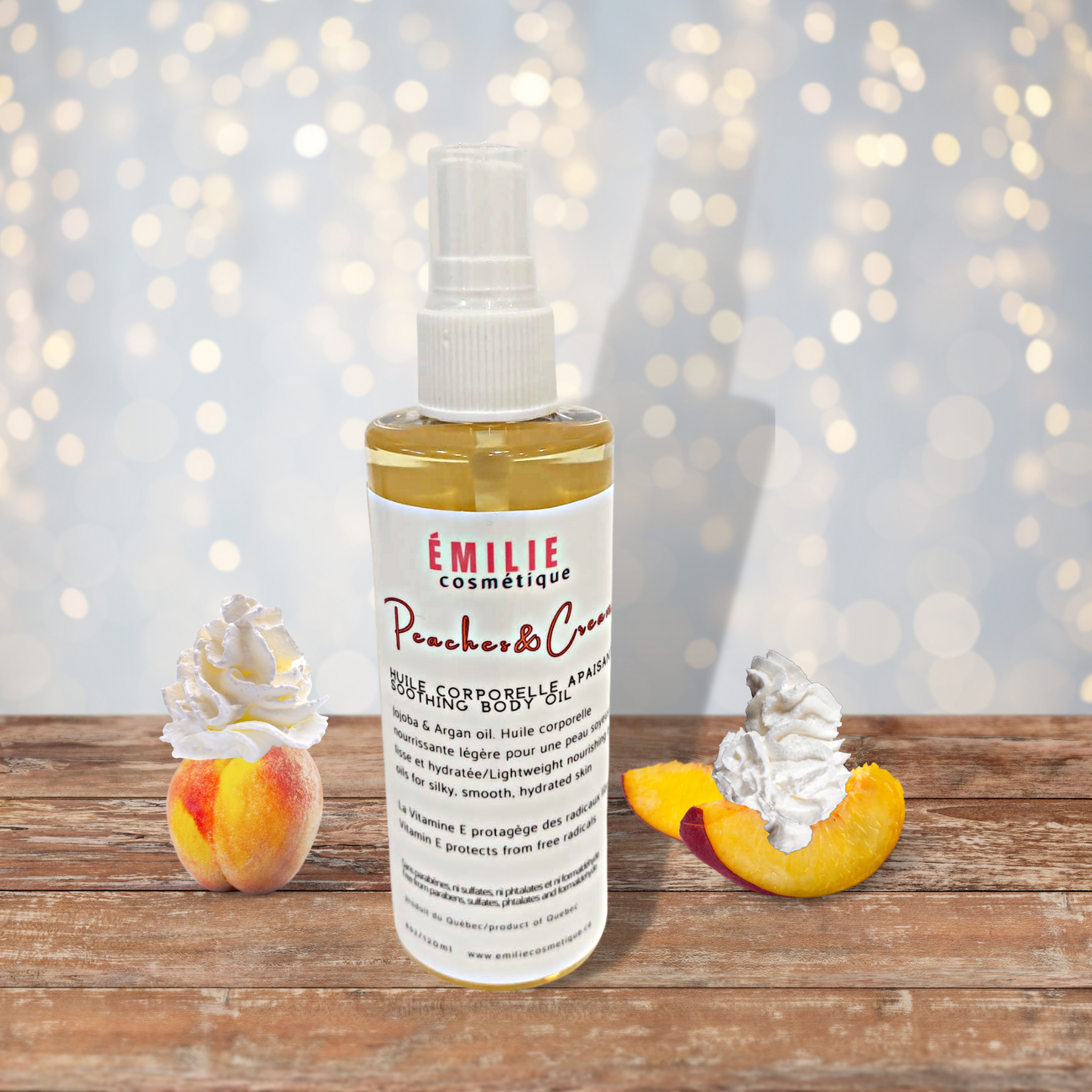 Peaches & Cream Body Oil