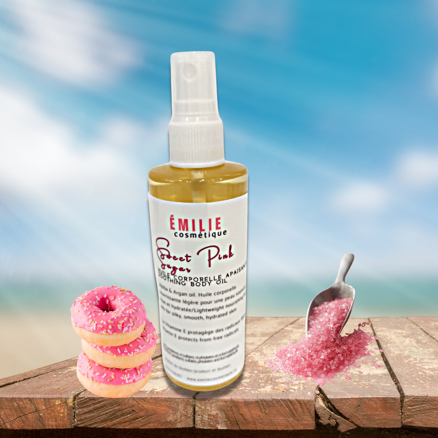 Sweet Pink Sugar Body Oil