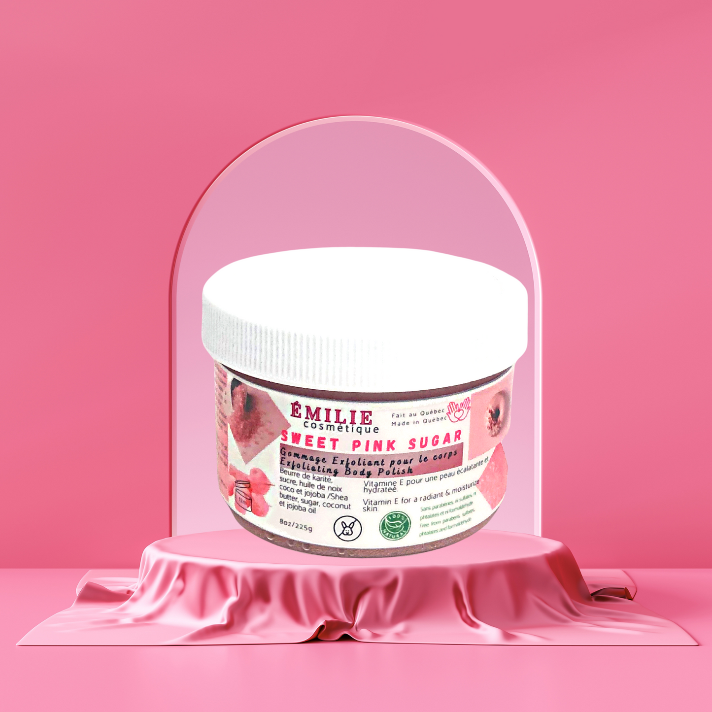 Sweet Pink Sugar Body Polish
